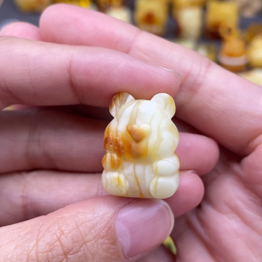 裸石琥珀未镶嵌蜜蜡