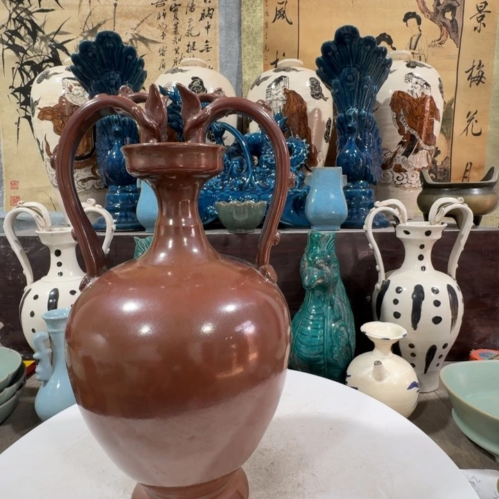 茶盏手工制作陶瓷摆件