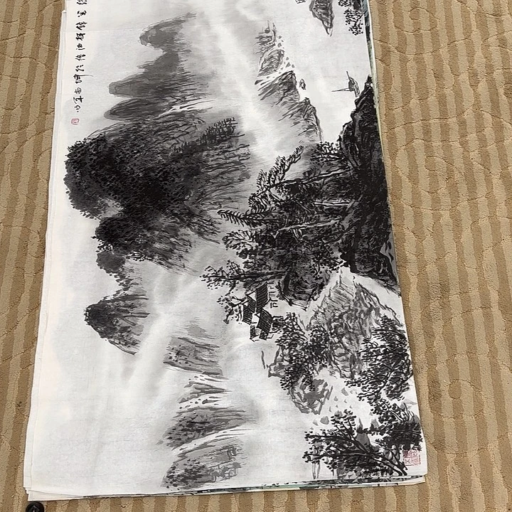 深***遇国画花鸟等多种鸟类的栖息