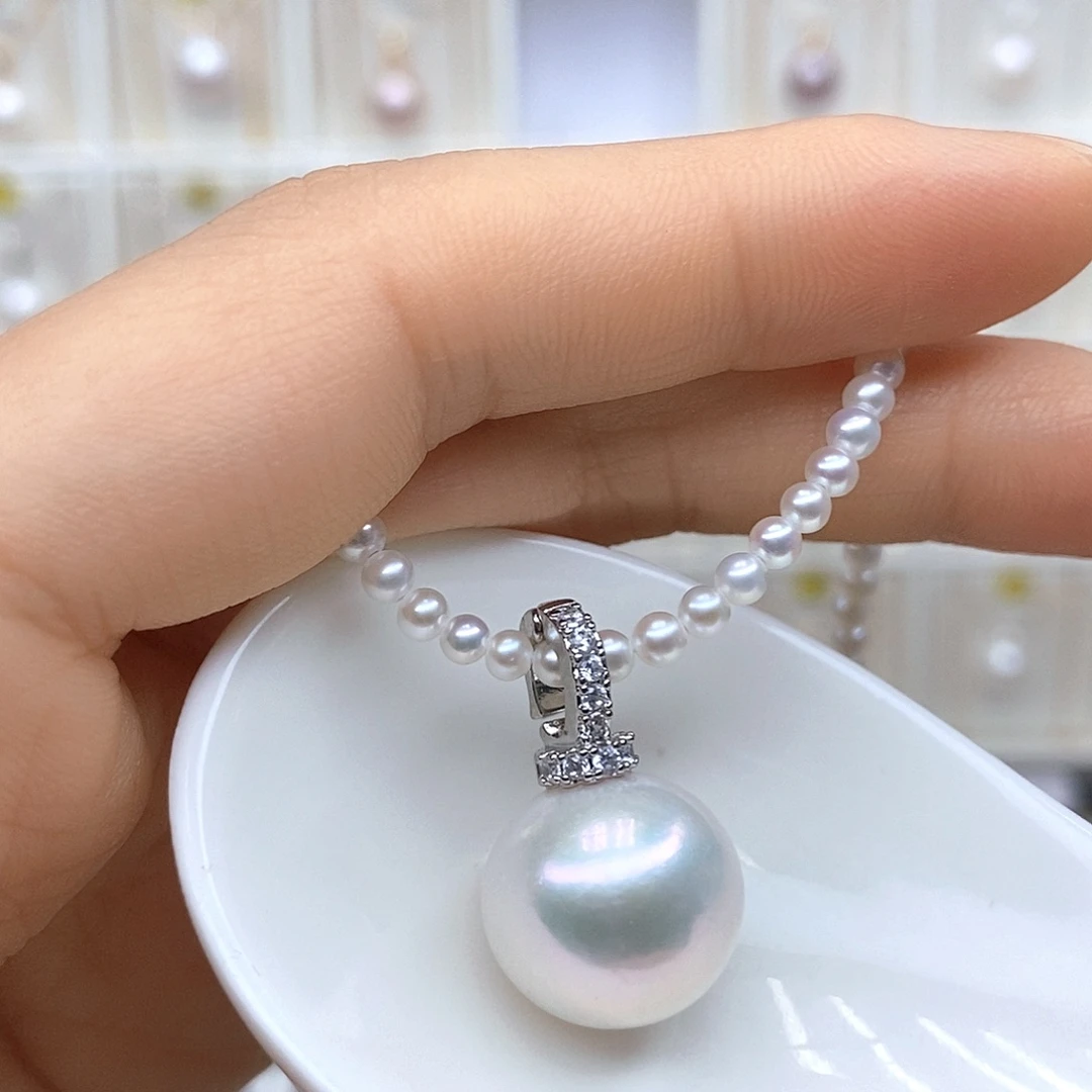 淡水珍珠合金颈饰
