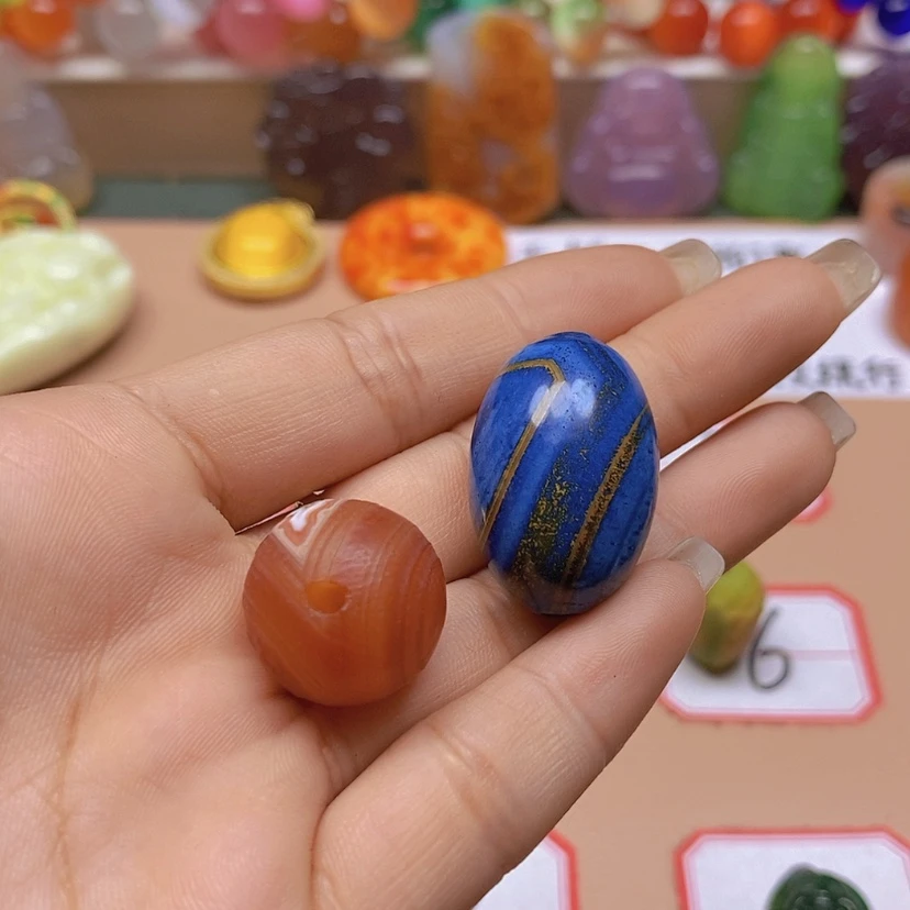 【闪购商品】玛瑙/玉髓颈饰未镶嵌达***玩