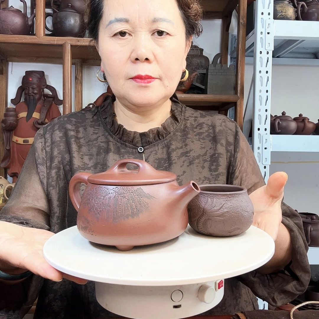 茶壶紫砂H***坨紫砂壶泡茶