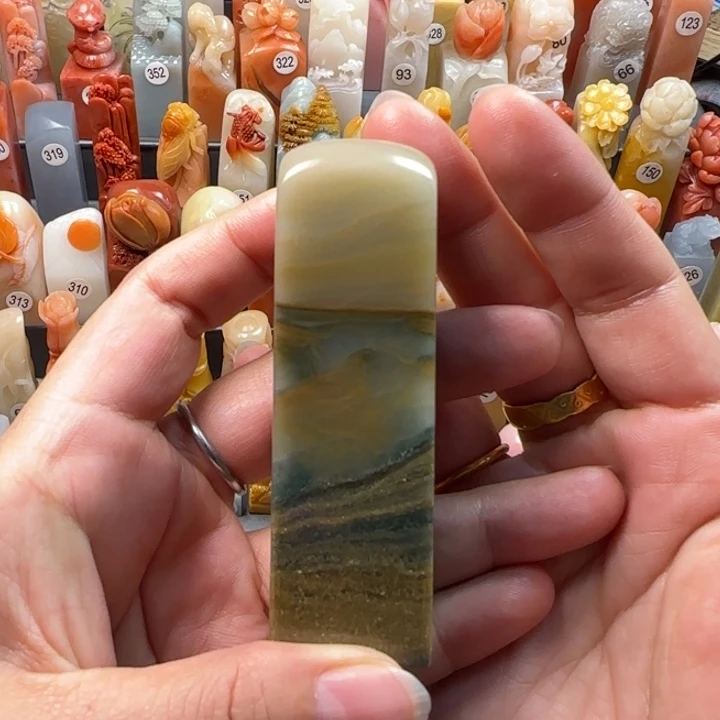 昌化石印石晴***字2.5厘米左右包刻字