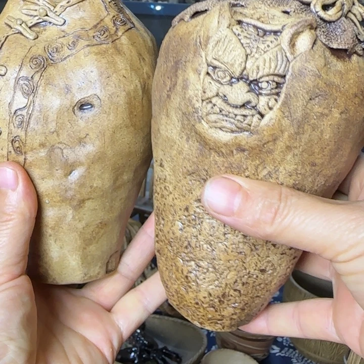 红***头陶瓷手工腌制创意花瓶