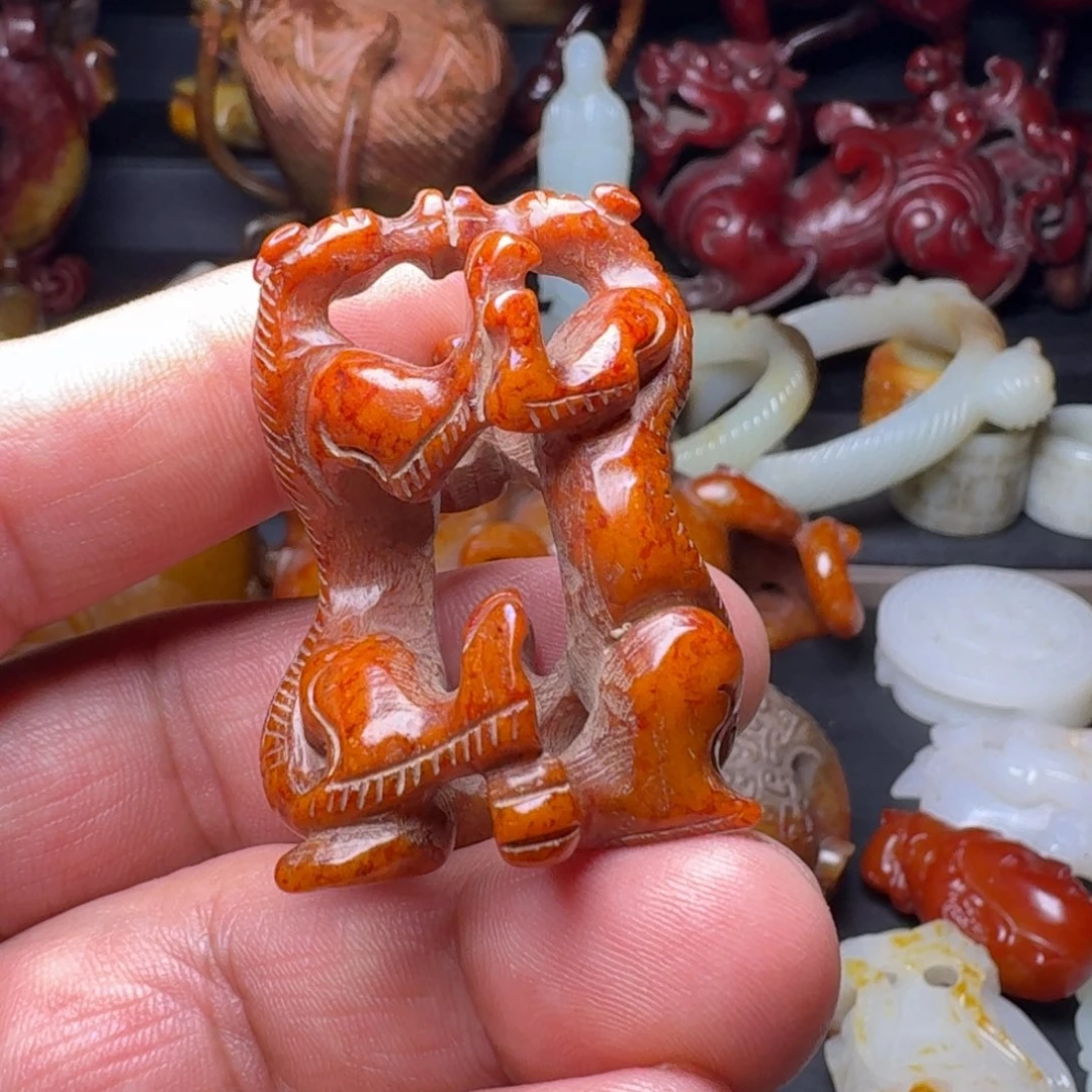 和田玉挂件未镶嵌