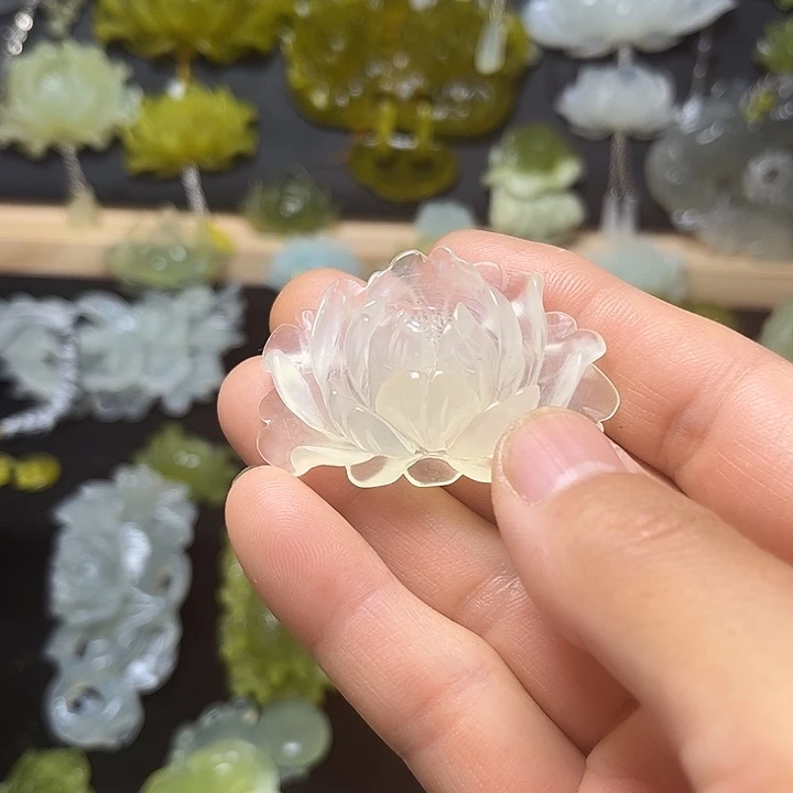 未镶嵌蛇纹石玉发饰