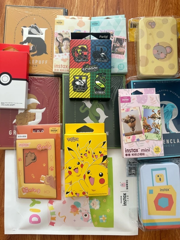 富士周边（相册贴纸收纳袋）赠送一次游戏机会