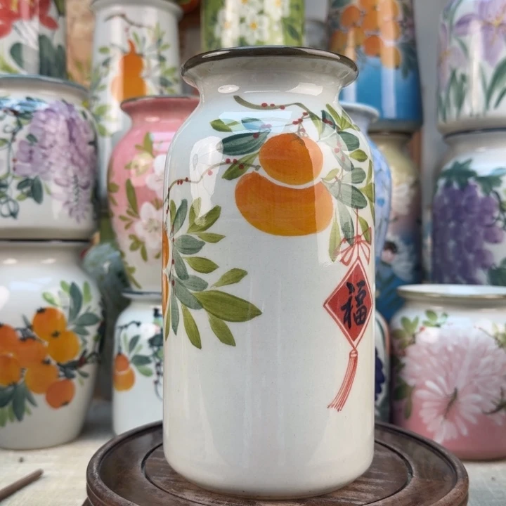 瓷片花瓶25662655656566556