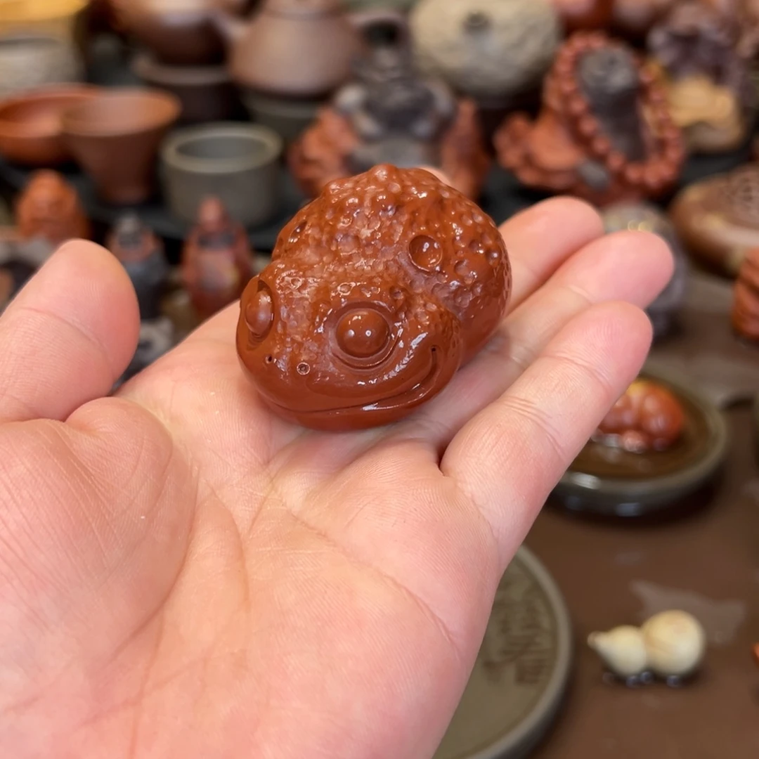 紫砂茶宠紫砂金蟾