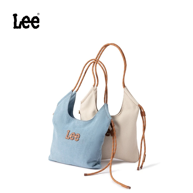 Lee秋千包斜挎包简约休闲车缝线通勤耐磨托特包百搭时尚女包包包商品图