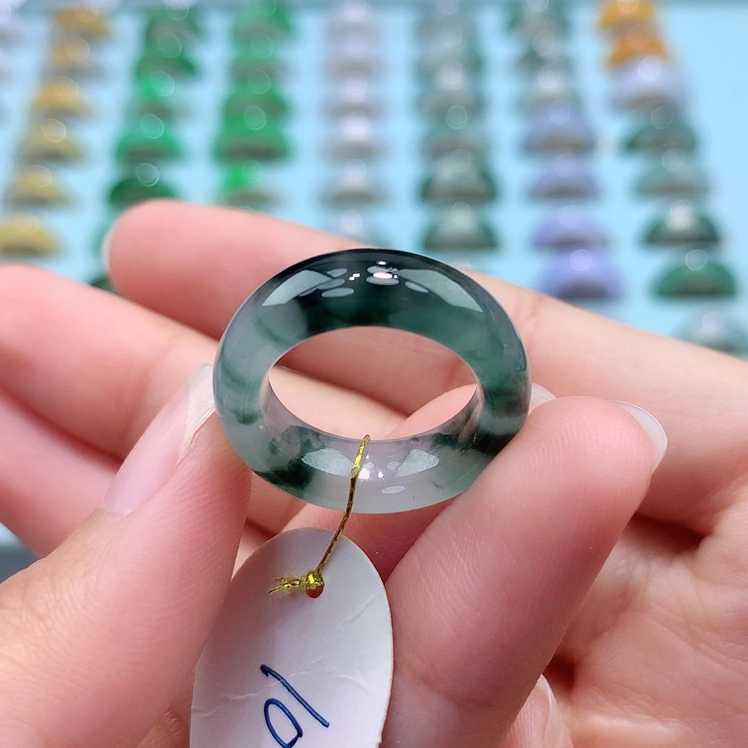 未镶嵌戒指翡翠馥****艺10圈