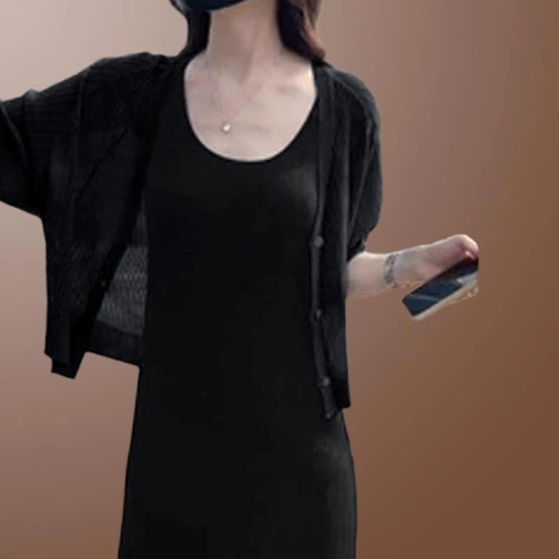 2025年夏季新款短外套百搭韩版洋气大码宽松休闲防晒衣女装长袖潮