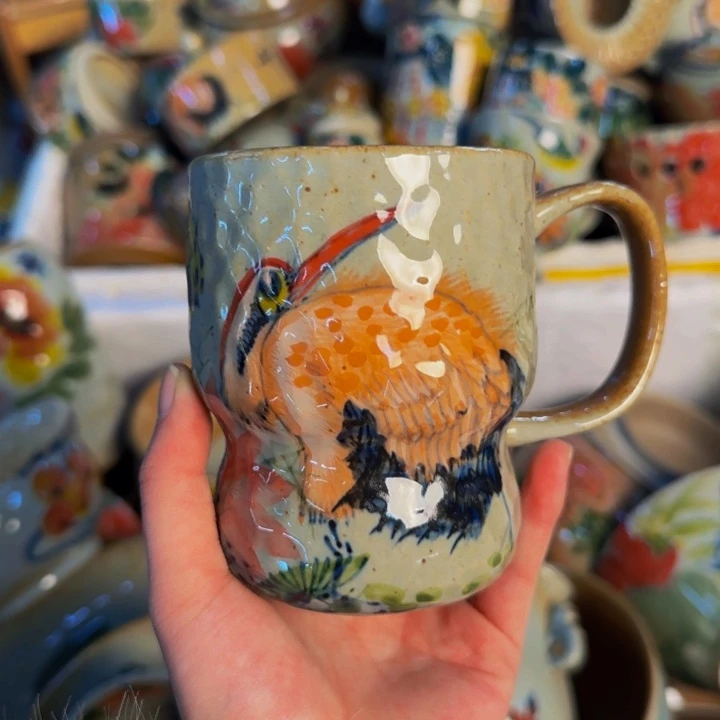 瓷片景德镇陶瓷手工手绘