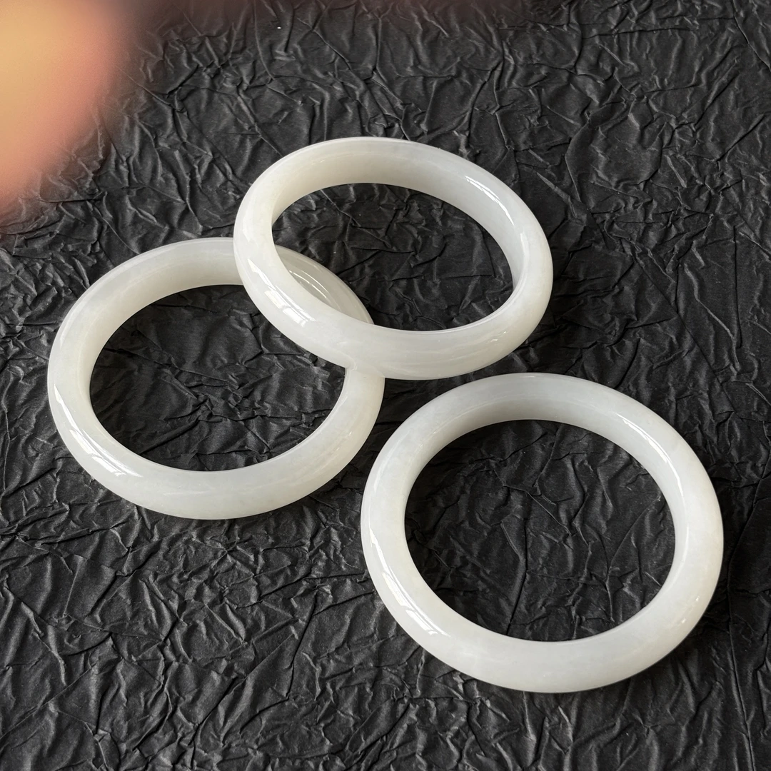 【木子和田玉】天然和田玉青海料白玉高冰白色拍一发一多样性发货