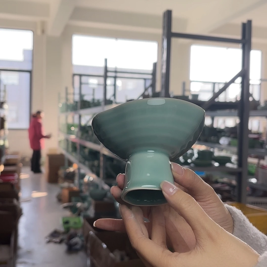 龙泉云间青瓷小米茶器