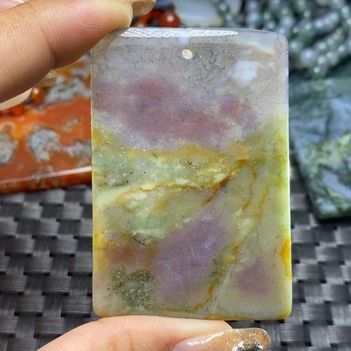 【闪购商品】玛瑙/玉髓颈饰未镶嵌让****啊