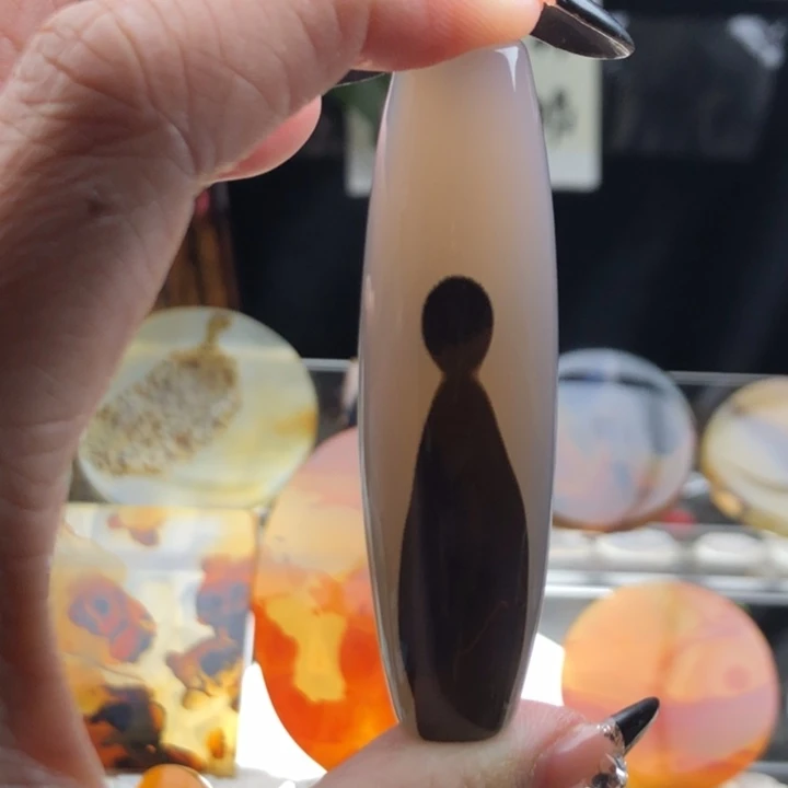 玛瑙/玉髓颈饰未镶嵌670