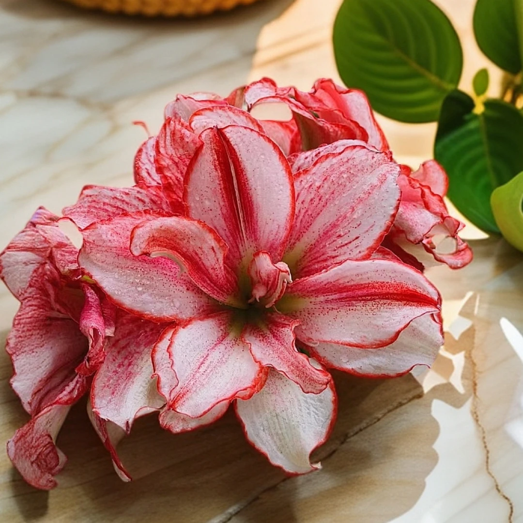 白肋鬼魅朱顶红  霸王别姬朱顶红