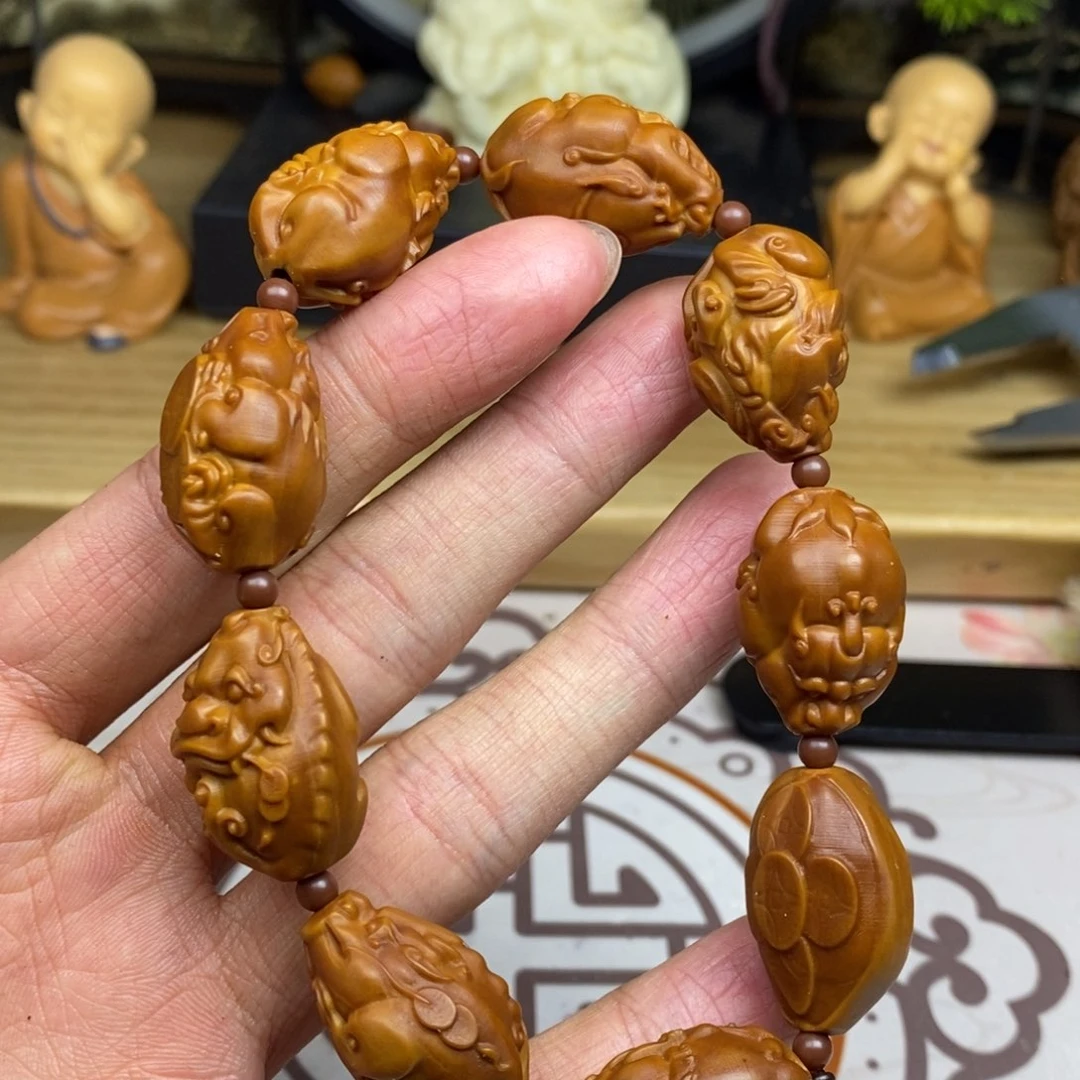 橄榄核手串/手链橄榄核雕工艺手串