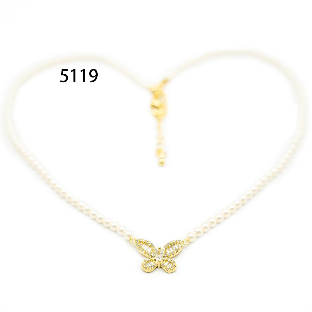 铜合金项链 时尚百搭轻奢设计师项链~5119