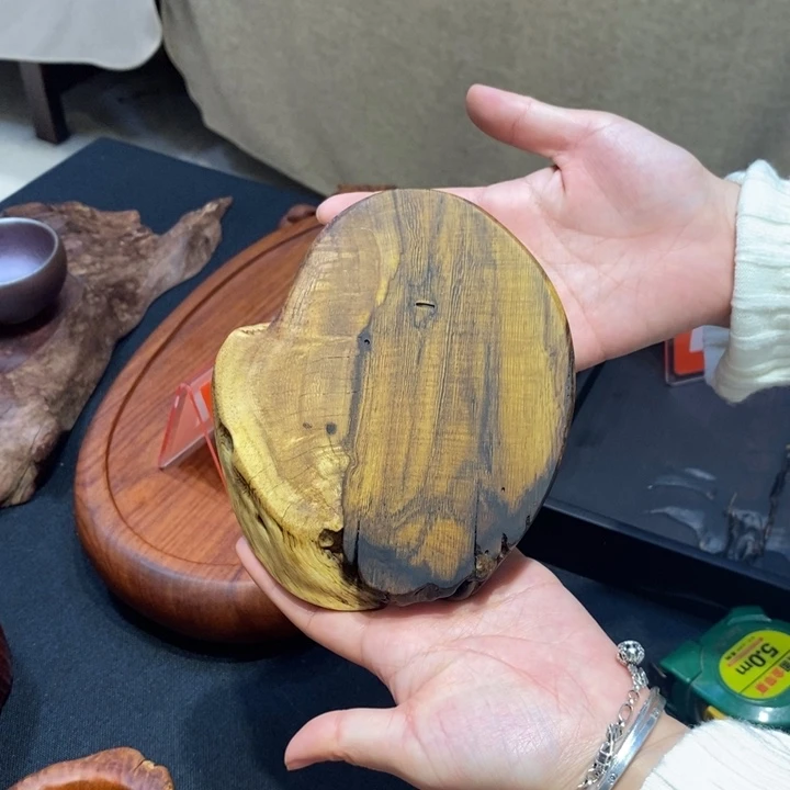 缅甸鸡翅木壶茶底座