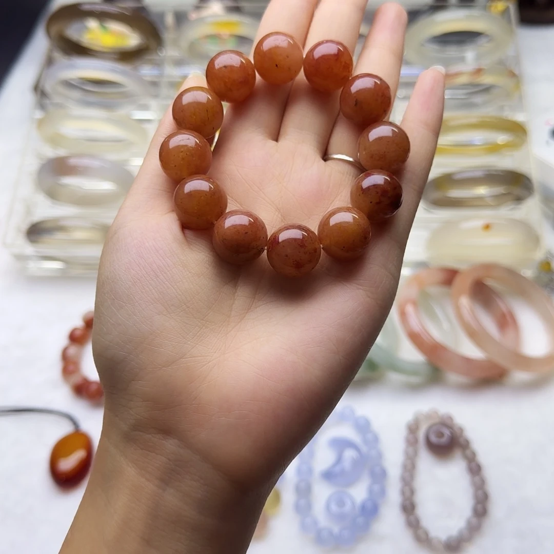 石英质玉（佘太翠）未镶嵌手串