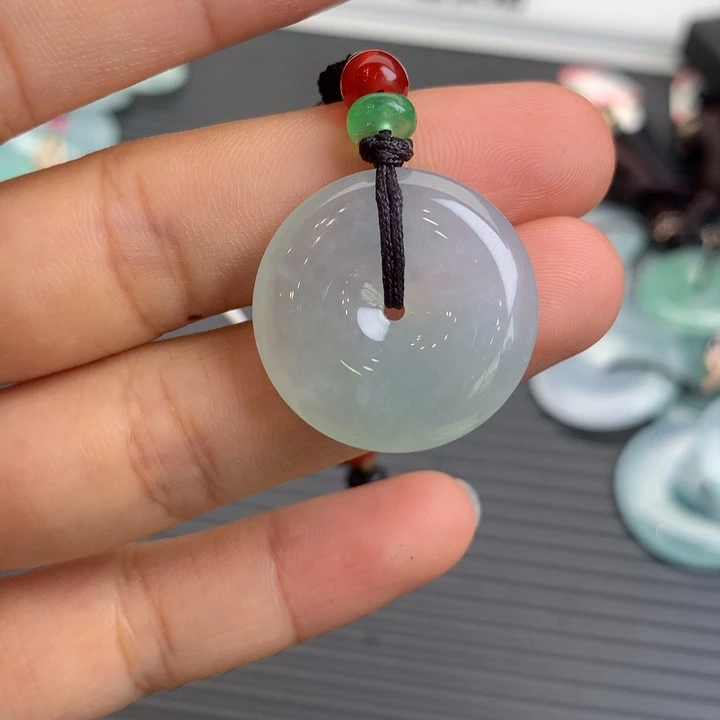 翡翠未镶嵌颈饰23.5-5.4