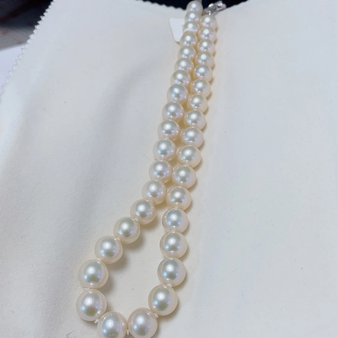 b***～淡水珍珠颈饰银S925镶嵌
