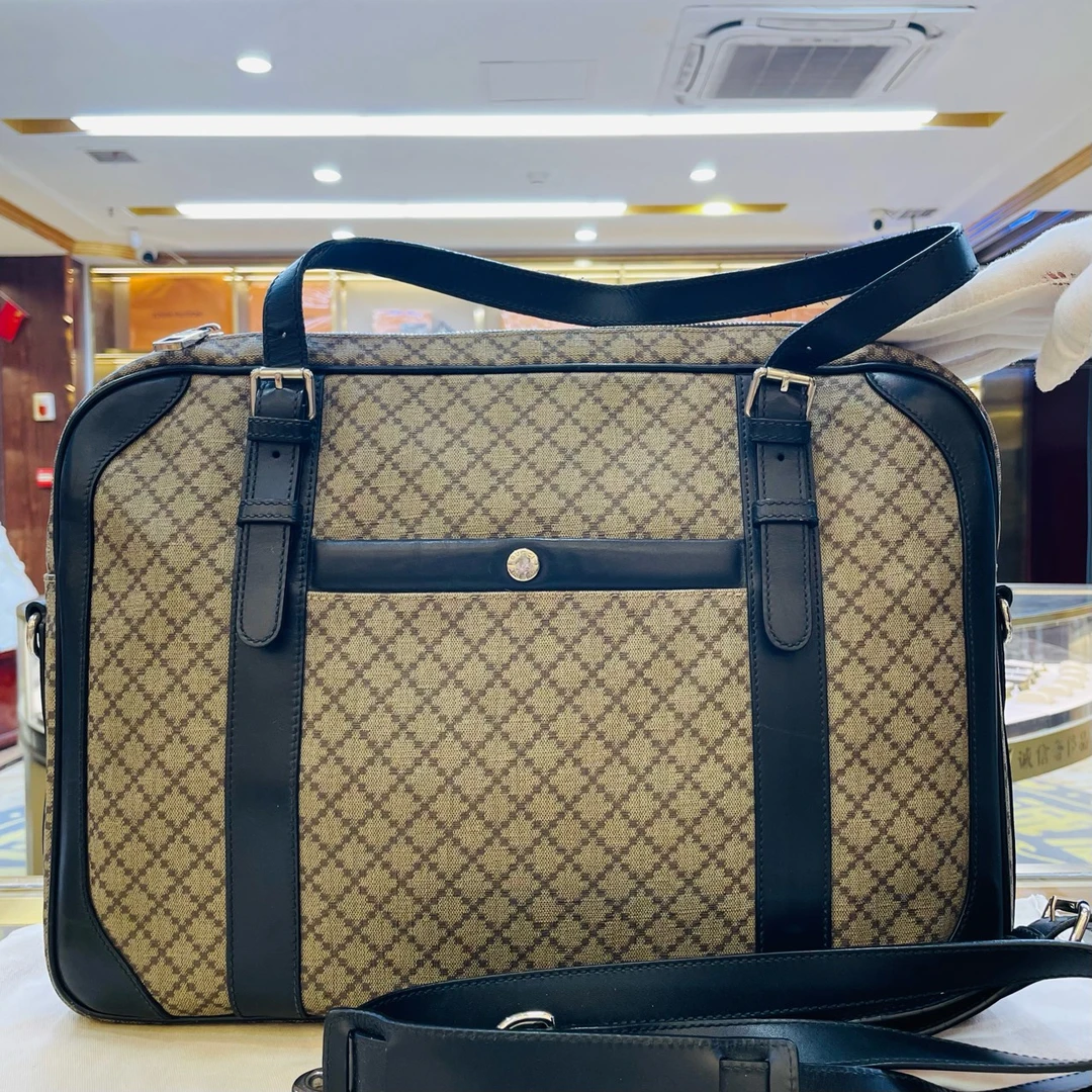 90新 GUCCI/古驰 古驰Gucci 手提斜挎公文包