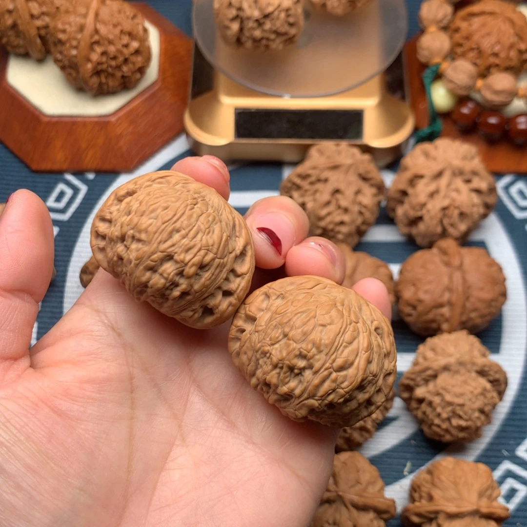 把件文玩核桃泥鳅背40