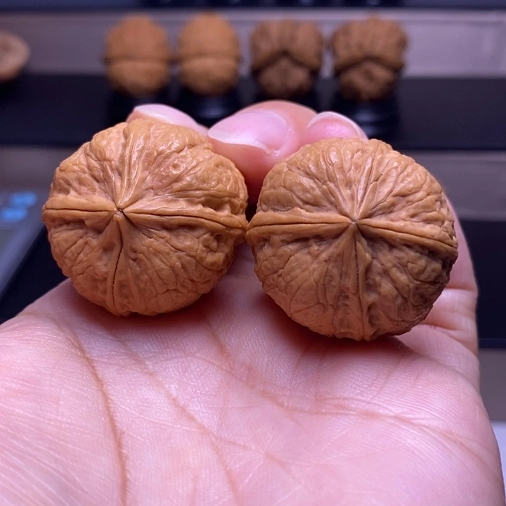 把件文玩核桃骰子四楞42
