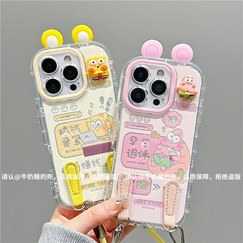 泡芙羽纱适用苹果16/iPhone/华为荣耀/OPPO/VIVO/小米/手机壳爆款