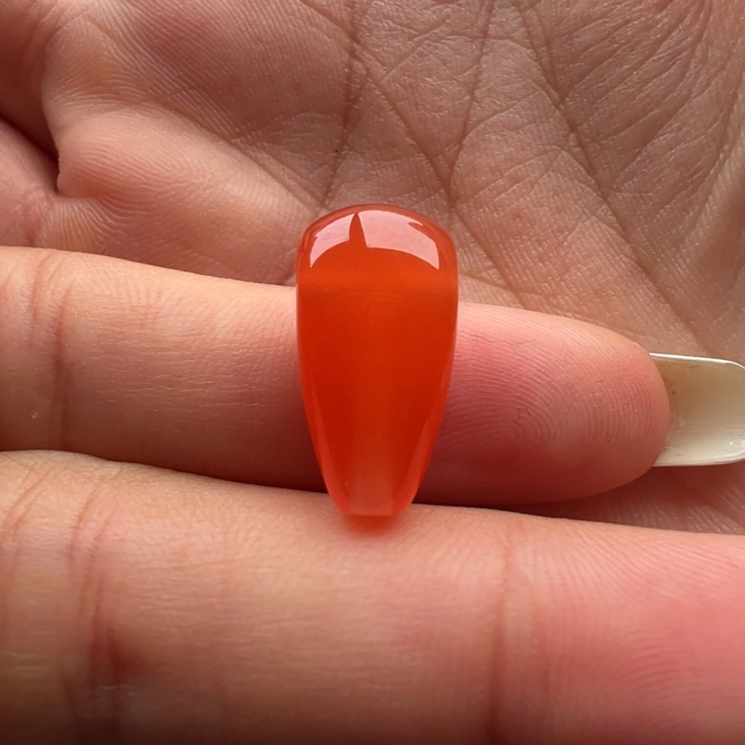 南红玛瑙未镶嵌三通9.4