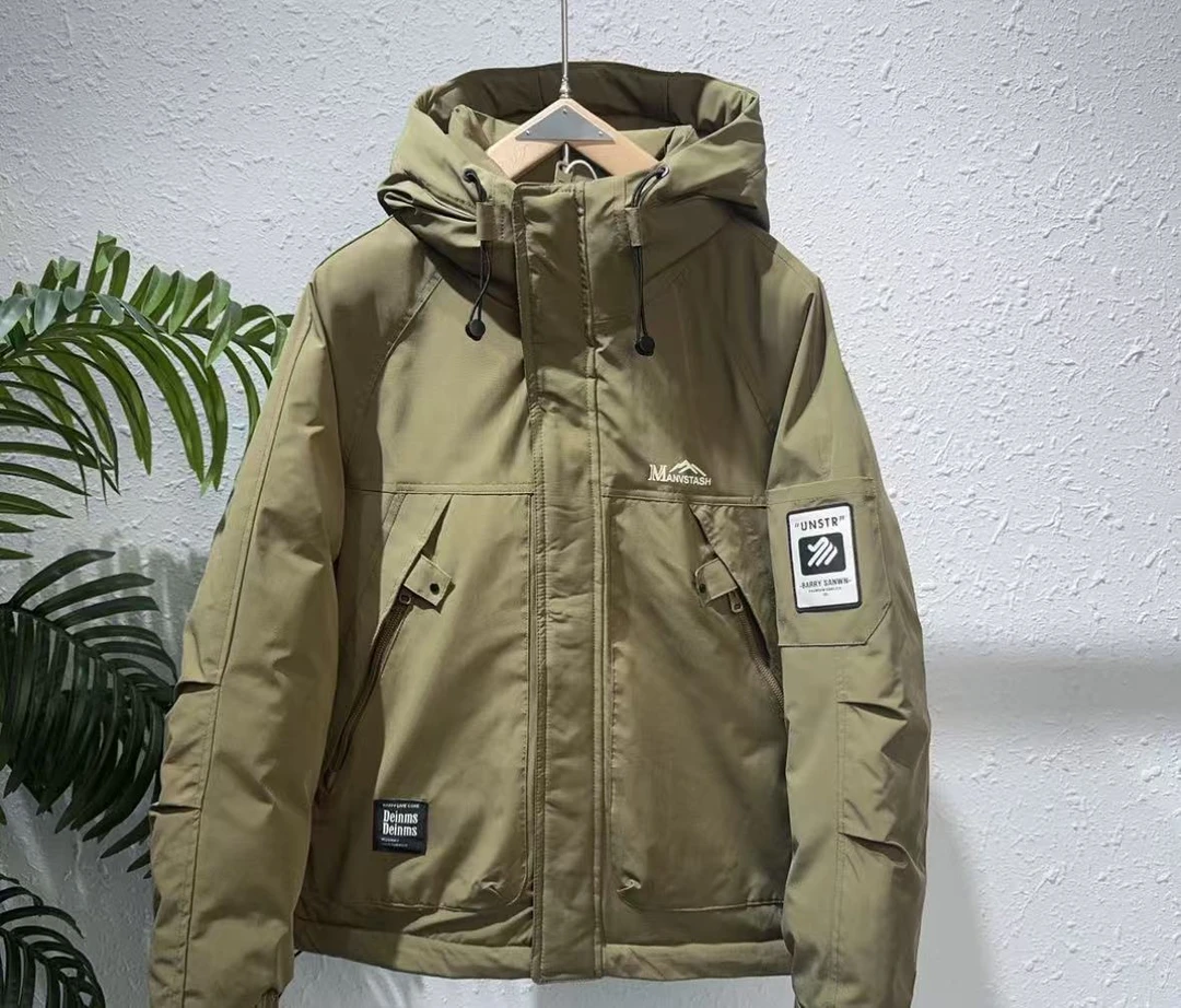 8108【鸟叔男装】冬款情侣百搭帅气加厚外套1（剪标款）