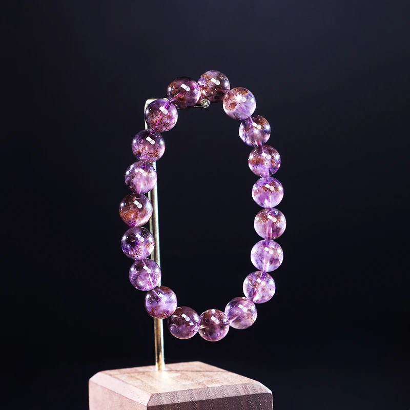 漫天金星丨极光紫钛单圈手链-多样性发其一