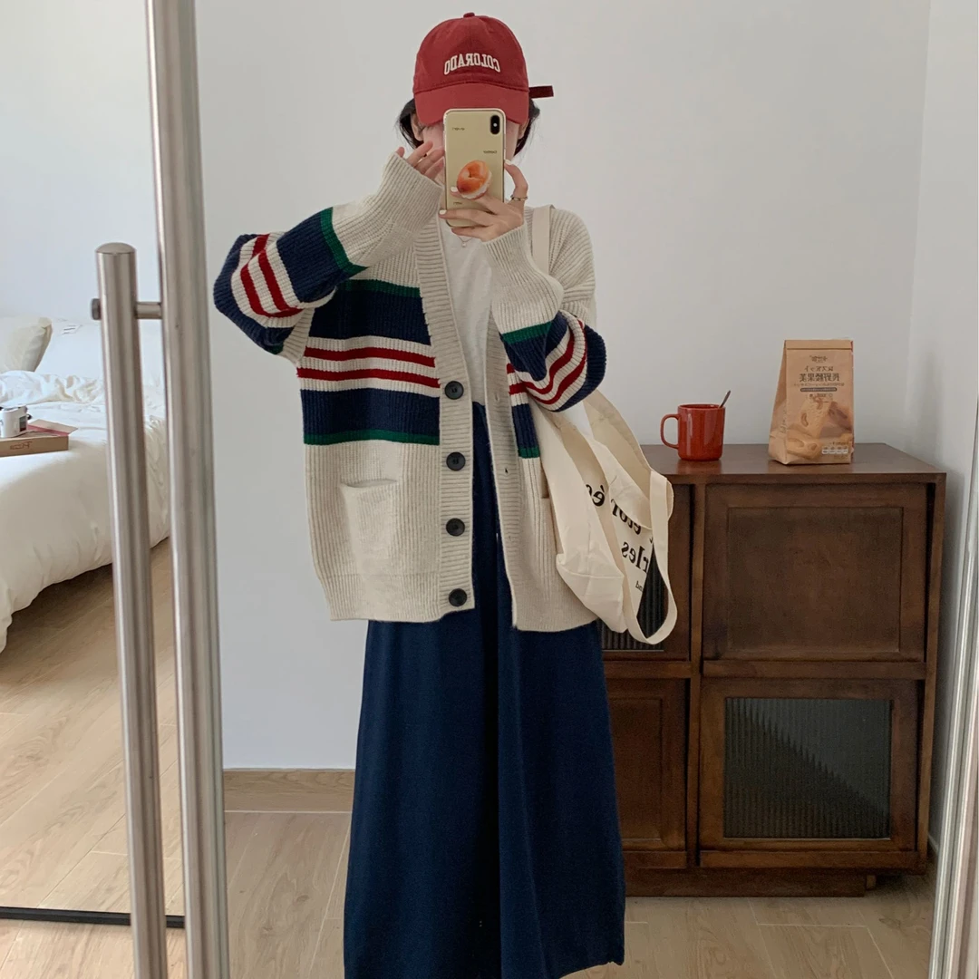 2025秋冬新款上新!韩版宽松休闲简单大气百搭外套慵懒风