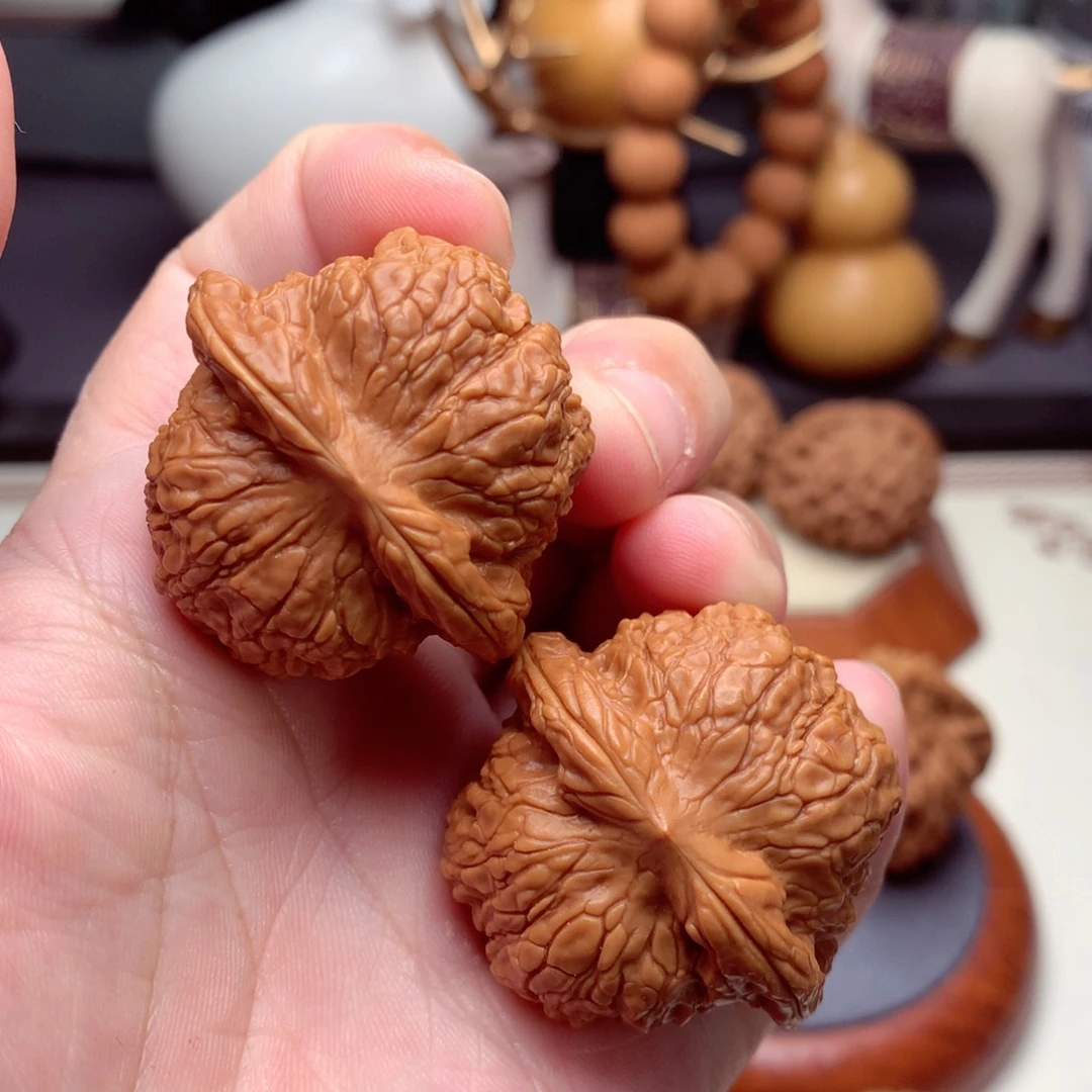 文玩核桃把件血麒麟全品满肉  1号