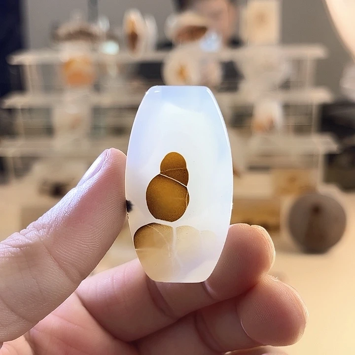 玛瑙/玉髓未镶嵌吊坠(不含链)