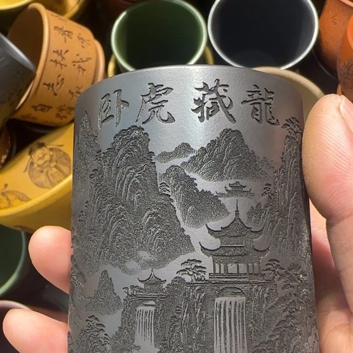 茶杯紫砂全手工制作工艺