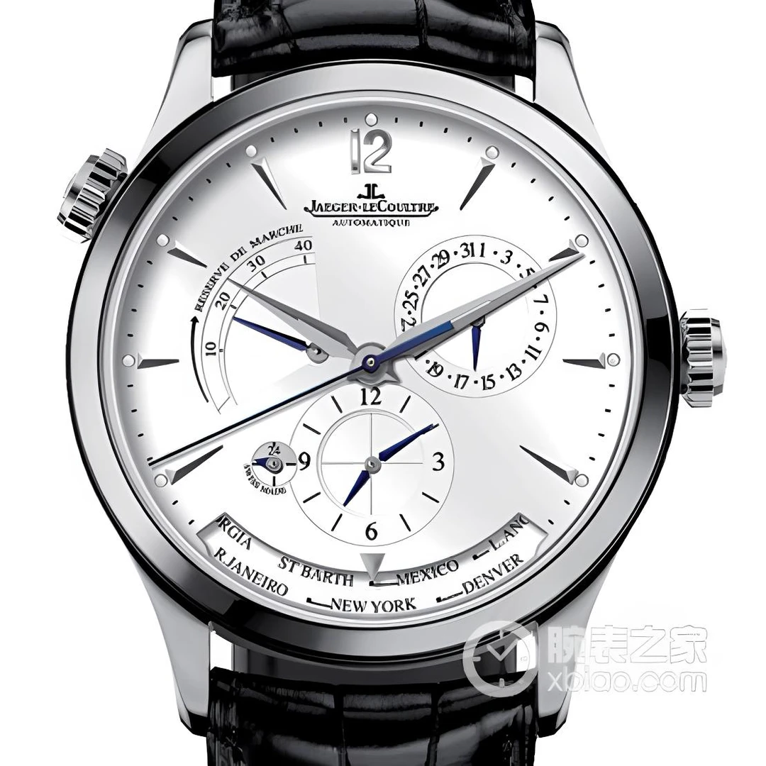 99新 Jaeger-LeCoultre/积家 大师系列地理大师1428421金陀