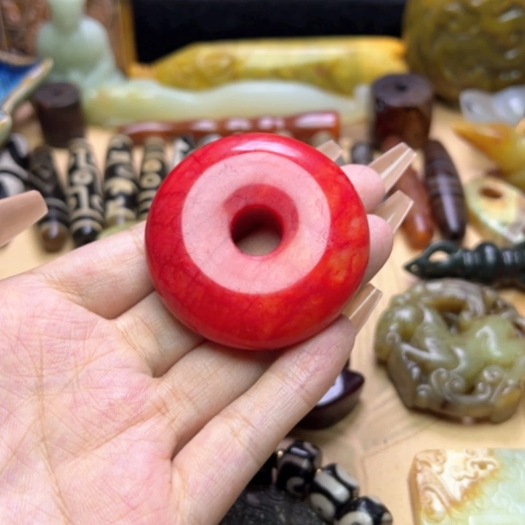 【闪购商品】蛇纹石玉未镶嵌颈饰