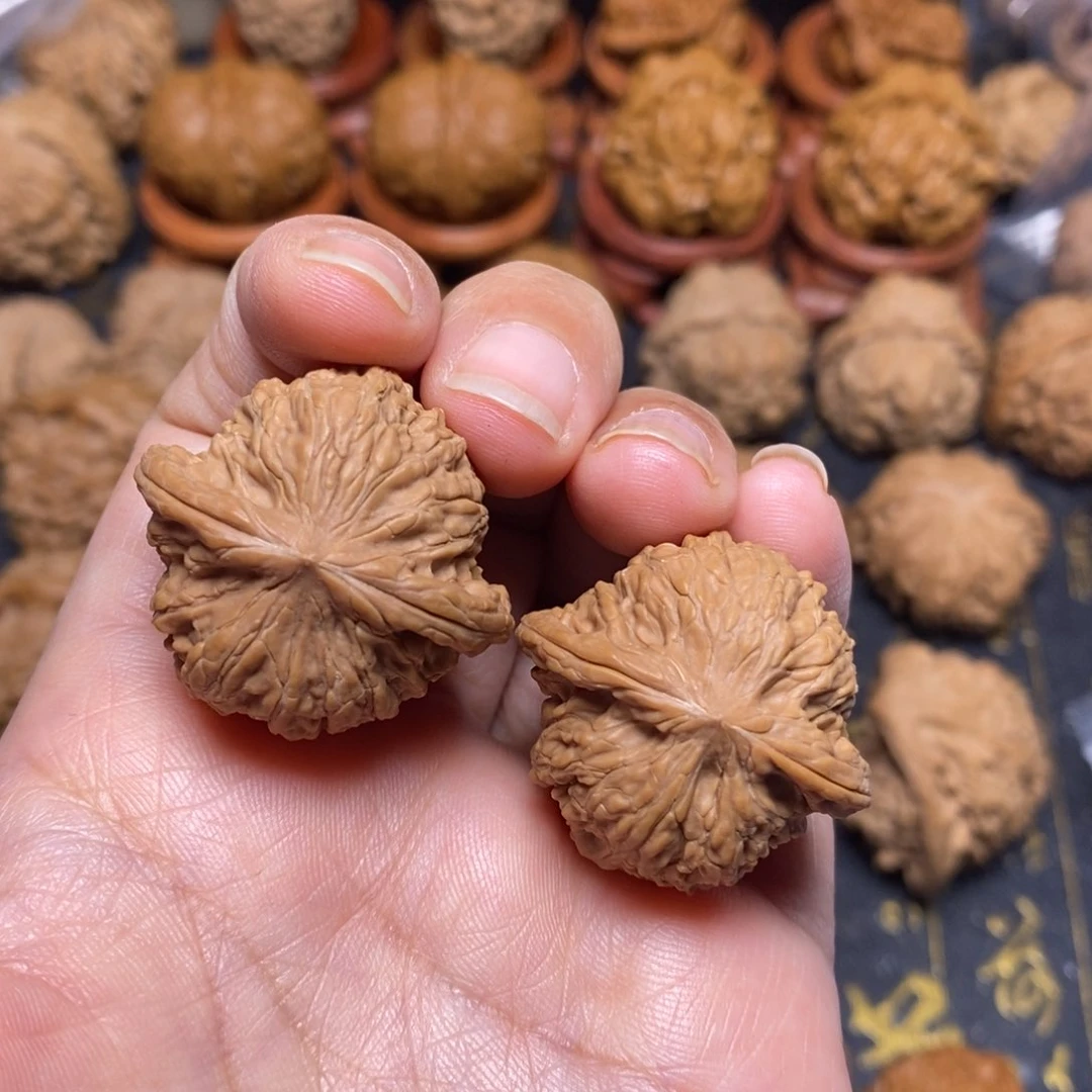 文玩核桃把件磨盘全品31。