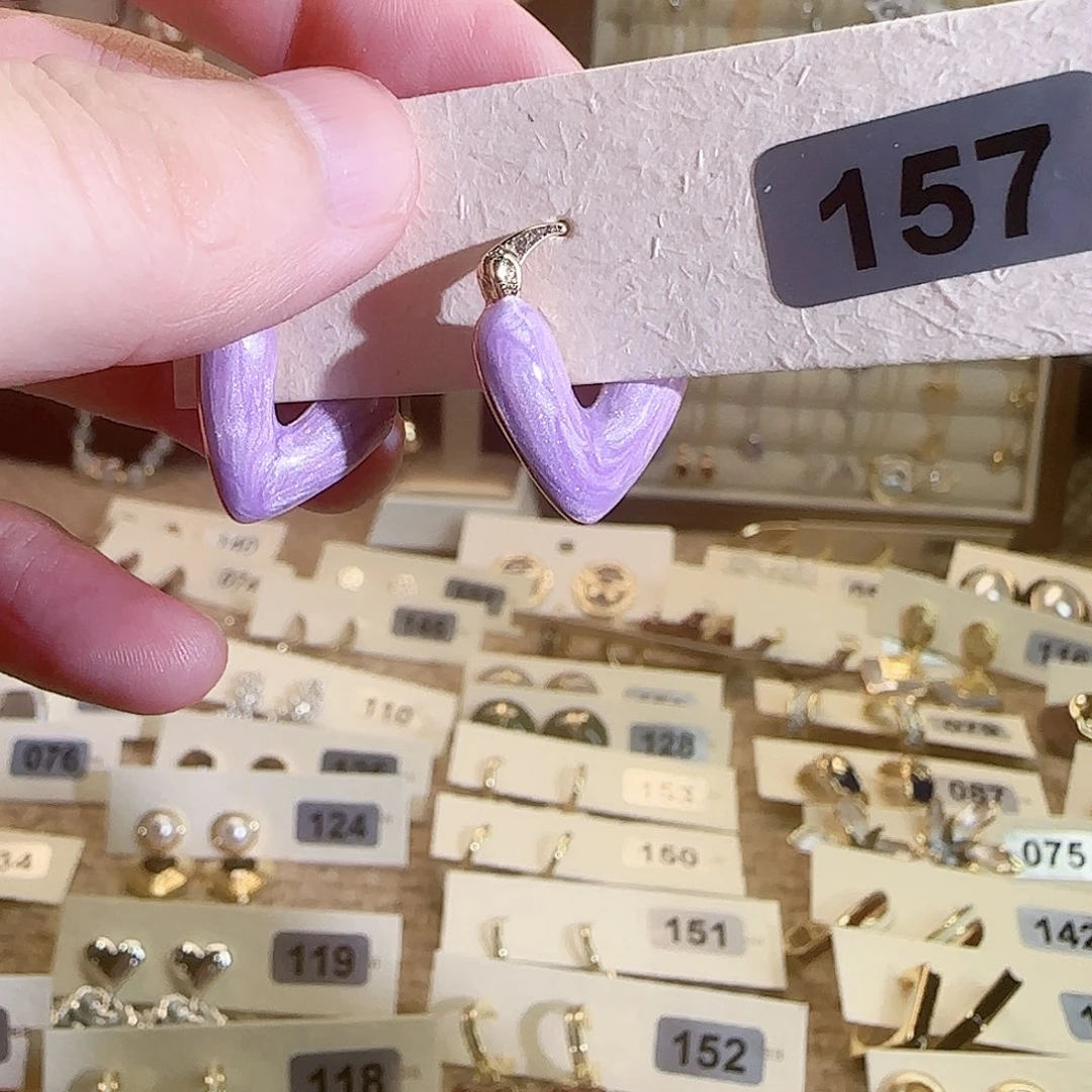 仿珍珠铜合金合金耳扣