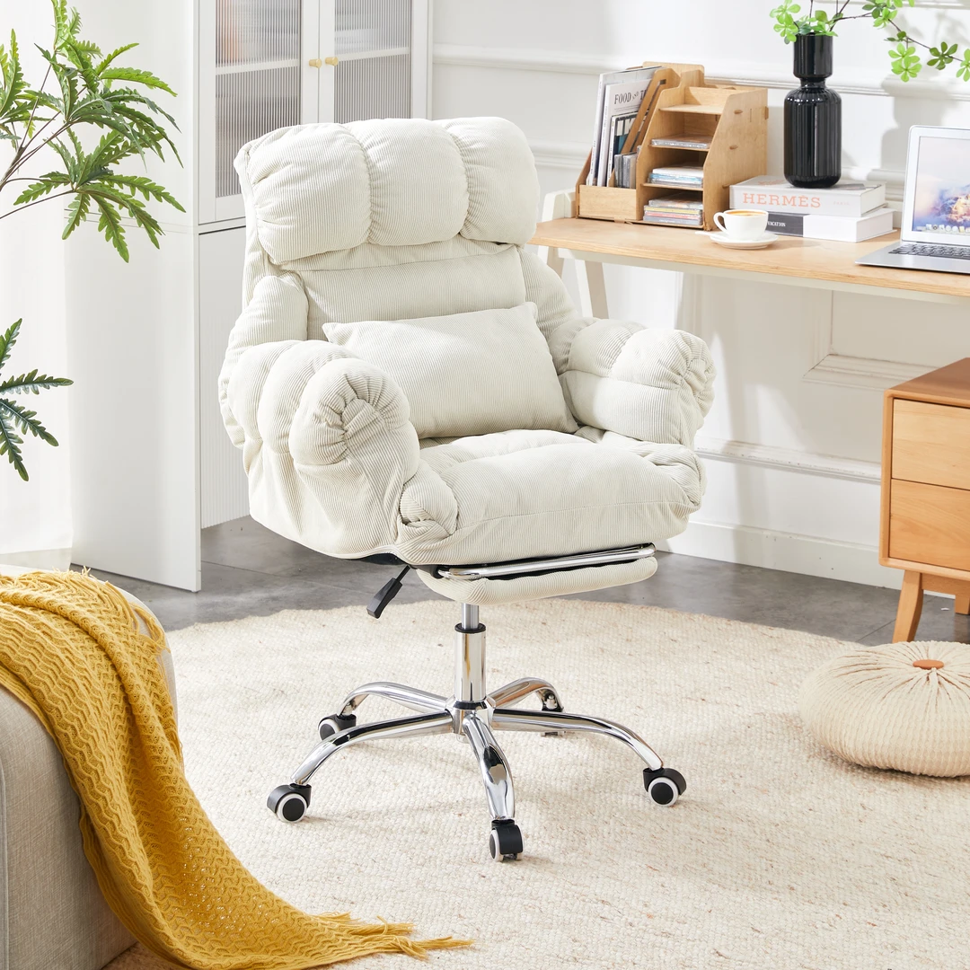 懒人电脑椅家用旋转沙发椅久坐卧室书桌椅宿舍可坐可躺休闲靠背椅