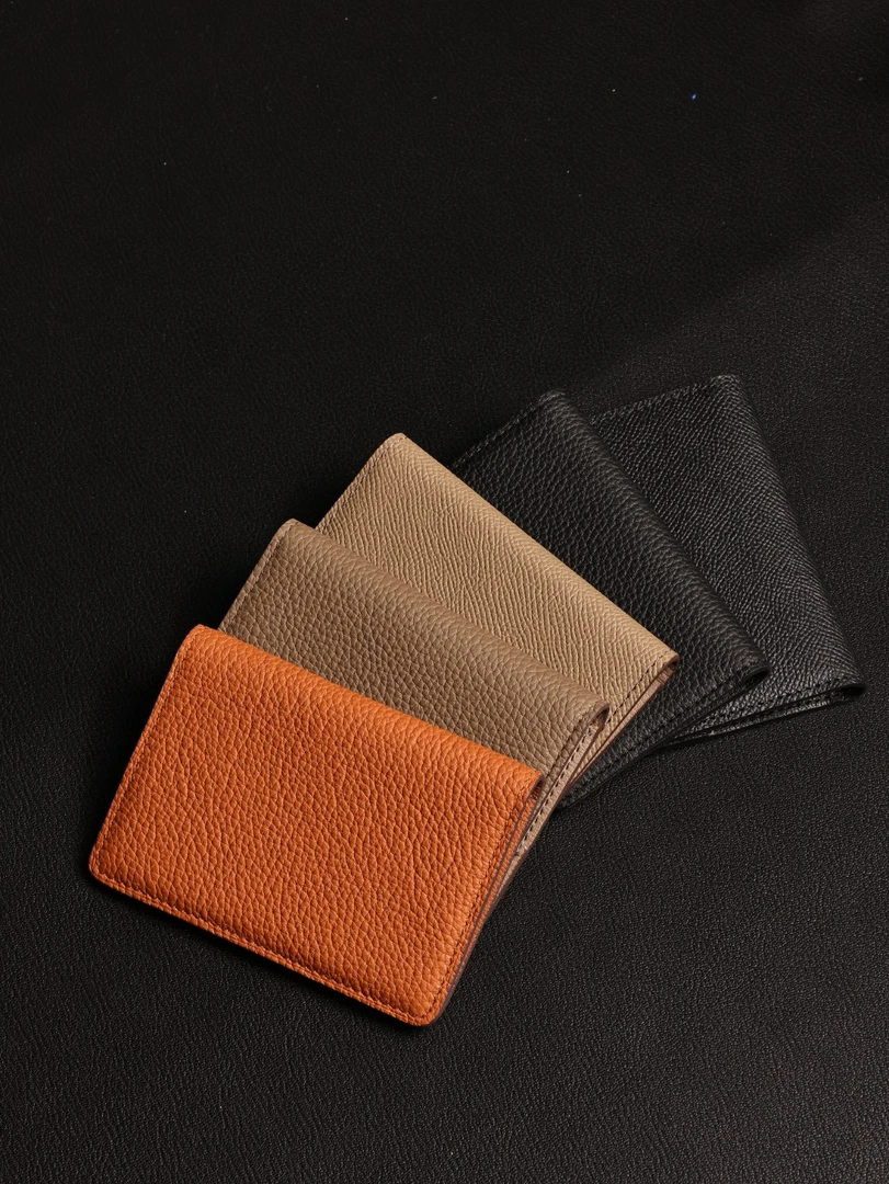 经典款对折卡片包颜色备注