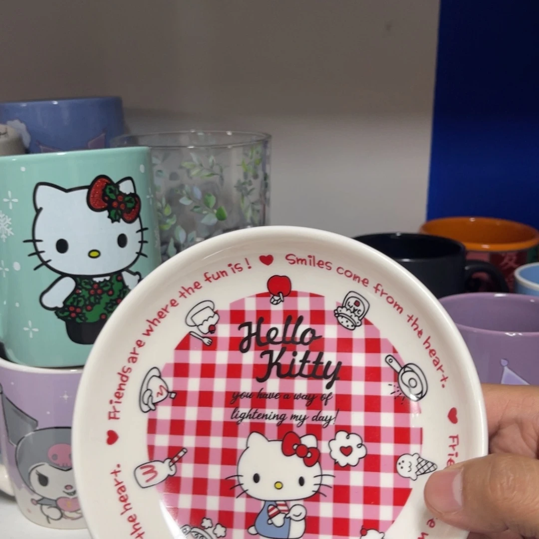 吸管款水晶玻璃4寸盘