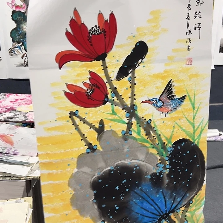 客厅客厅年画年画