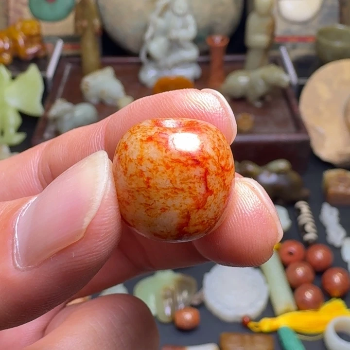 犇***鑫和田玉未镶嵌手链