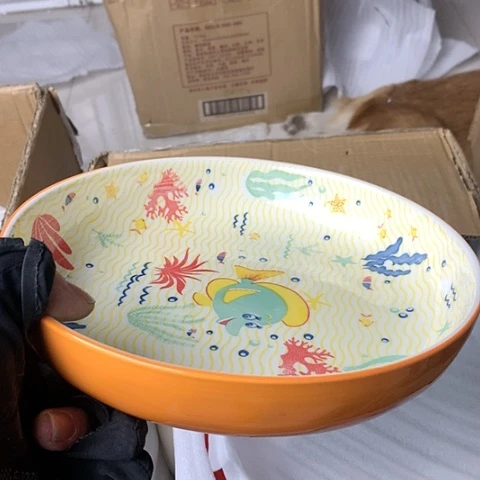 盘陶瓷制品满25拼单发货默认微瑕