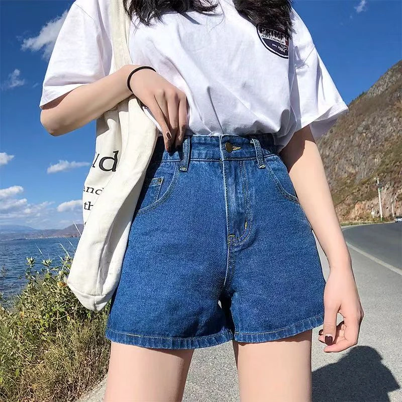 29码专柜清货【时尚女装牛仔短裤修身气质收腰显瘦】编码下单